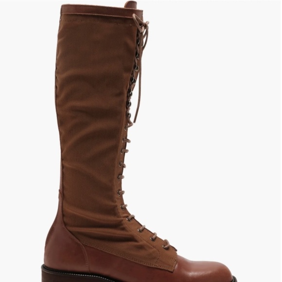 Free People Trickum Tall Lace-Up Combat Boots - Picture 5 of 12